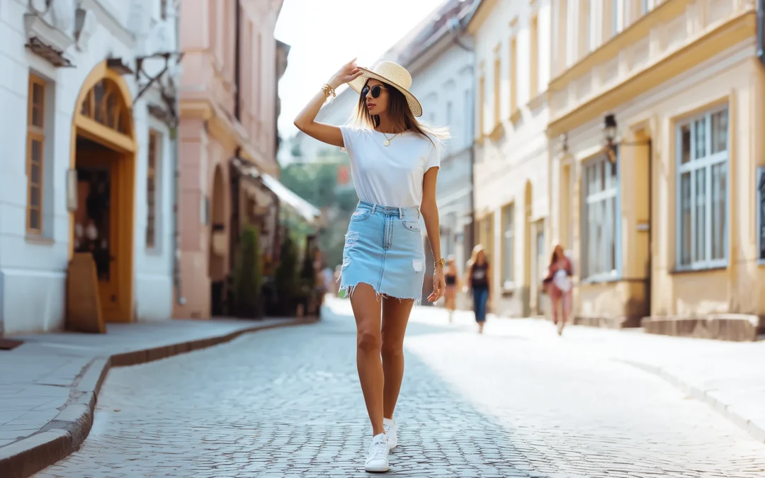 How to Style a Jeans Skirt: Outfit Ideas for Every Season