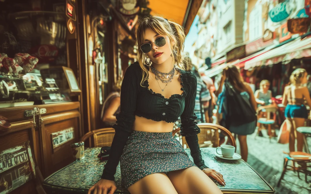 Y2K Outfit Ideas with Mini Skirts | Retro Fashion Vibes