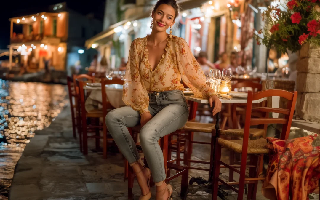 Casual Romance: Date Night Outfits with Jeans & Heels