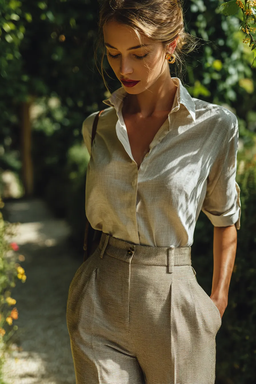 minimalist outfit mistakes to avoid poor fit and fabric choice in neutral clothing